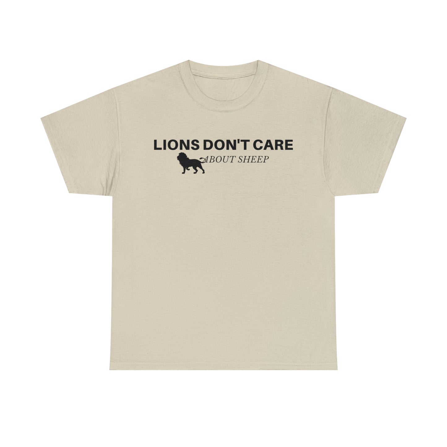 Lions Don't Care About Sheep