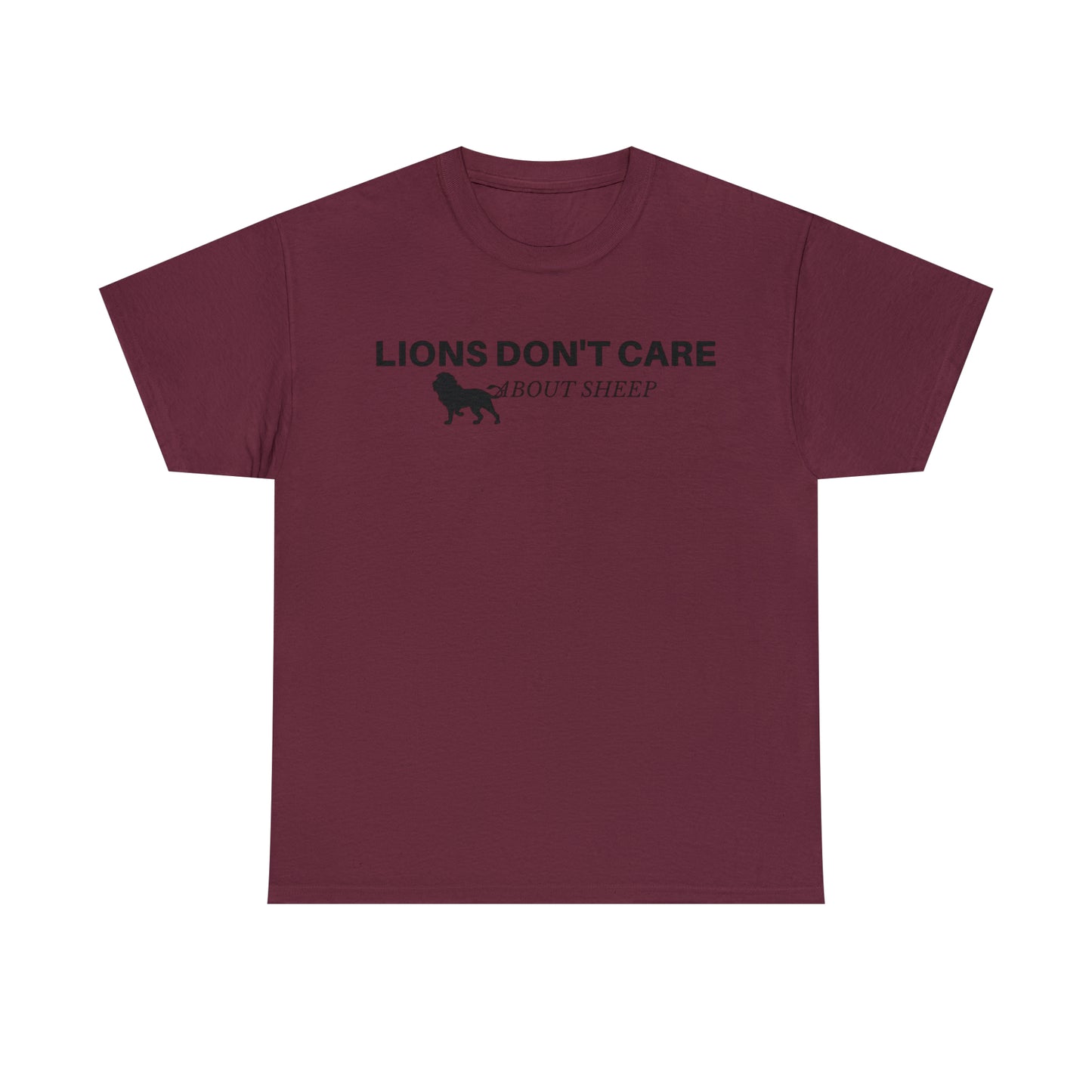 Lions Don't Care About Sheep