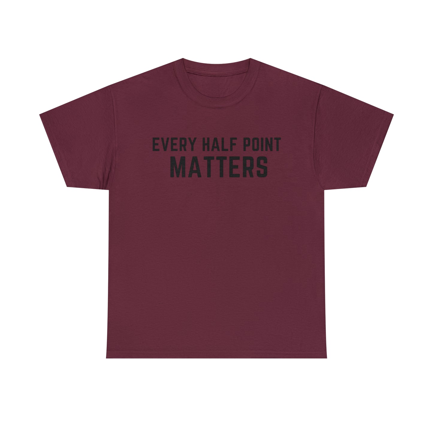 Every Half Point Matters