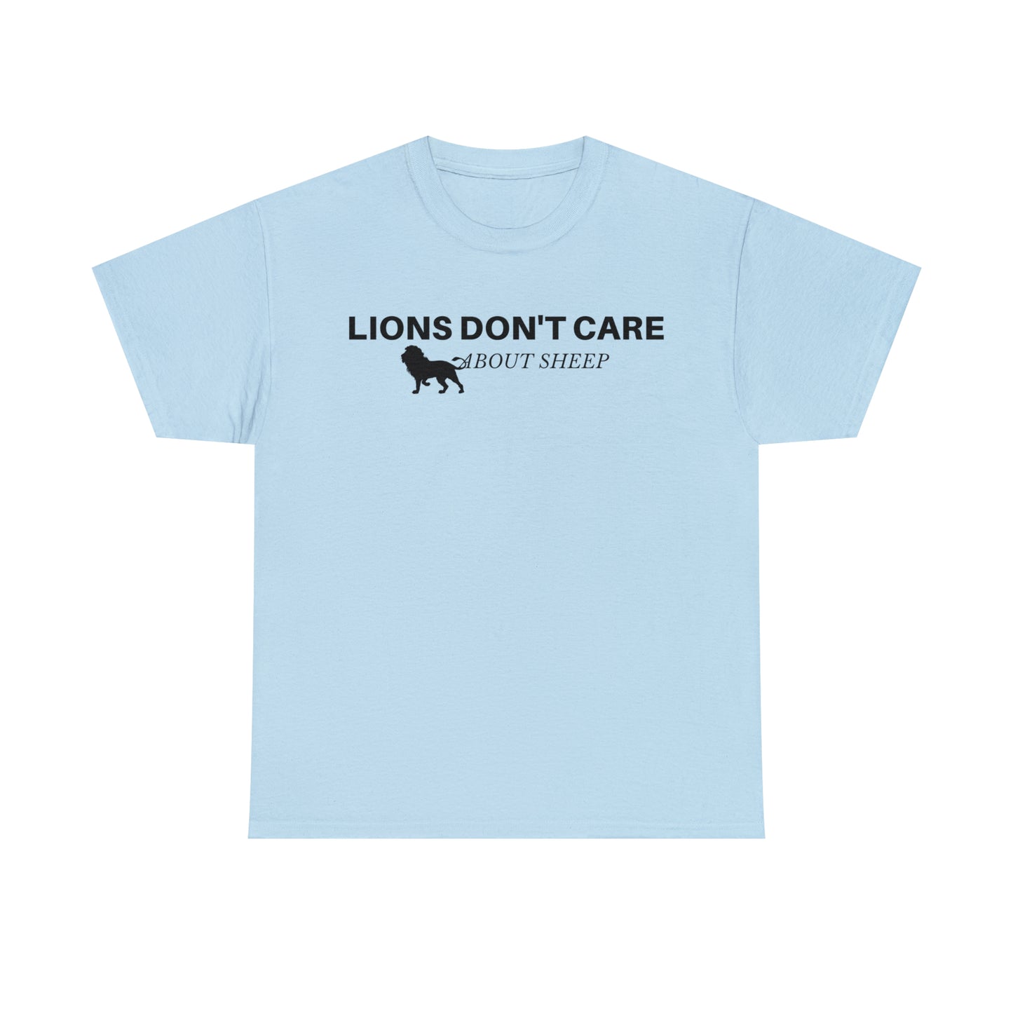 Lions Don't Care About Sheep