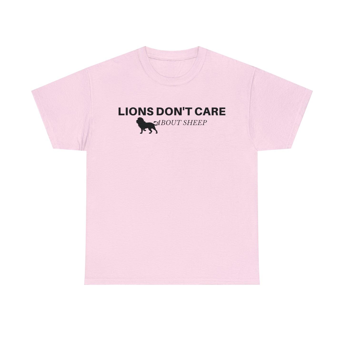 Lions Don't Care About Sheep