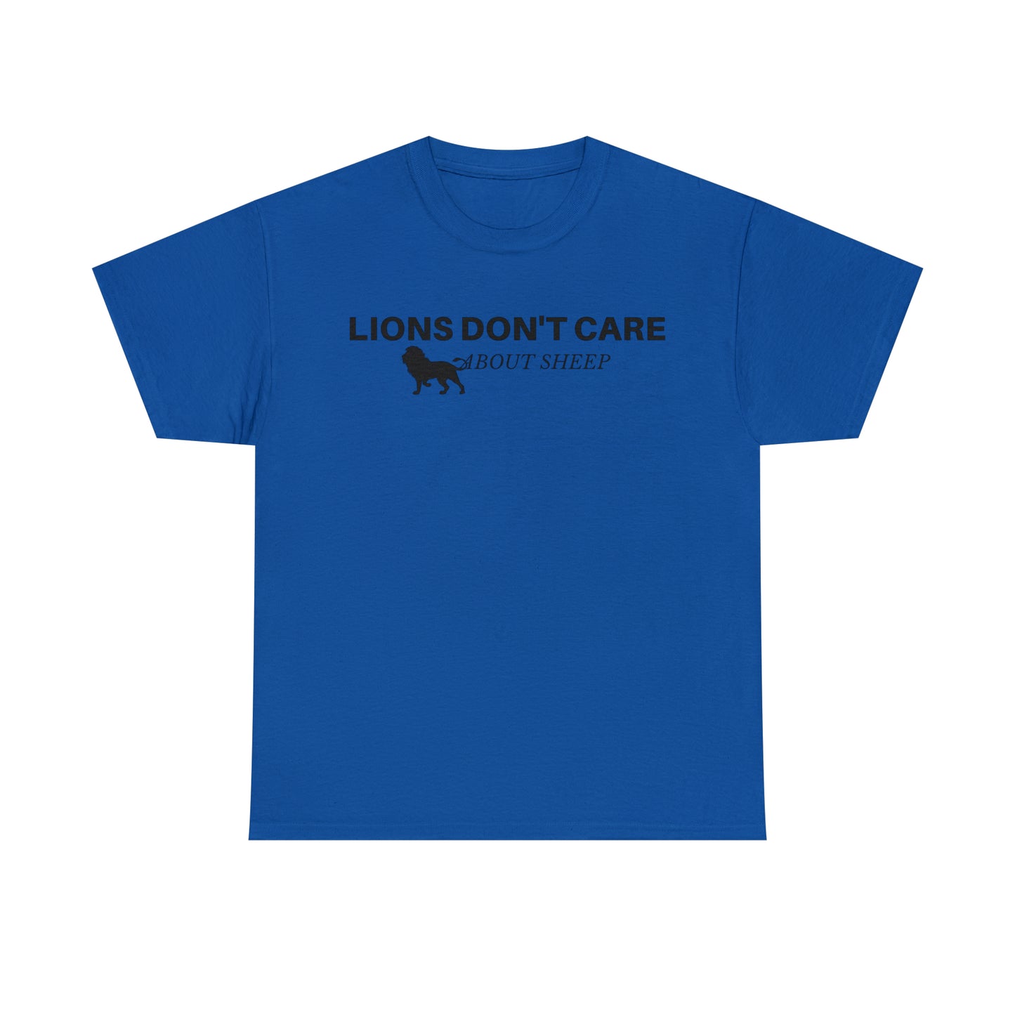 Lions Don't Care About Sheep