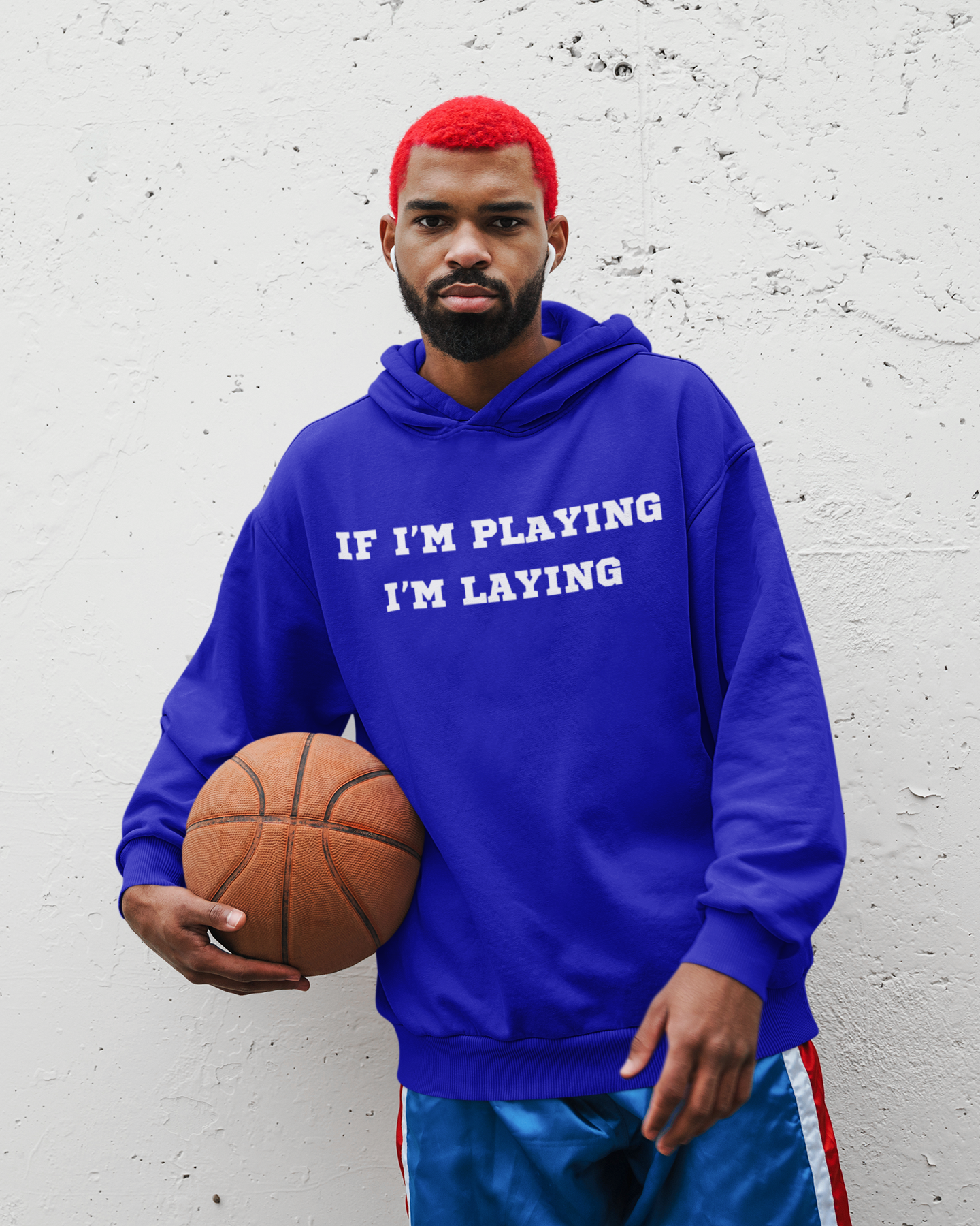 If I'm Playing I'm Laying Hoodie