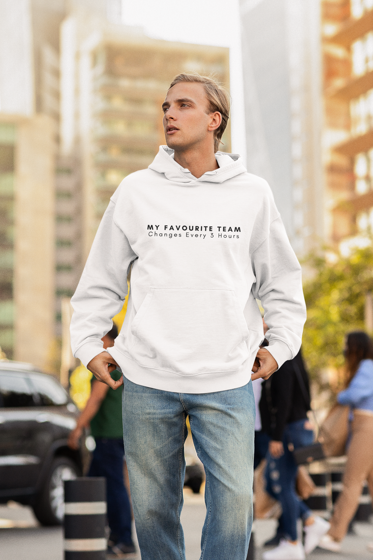 My Favourite Team, Changes Every 3 Hours Hoodie