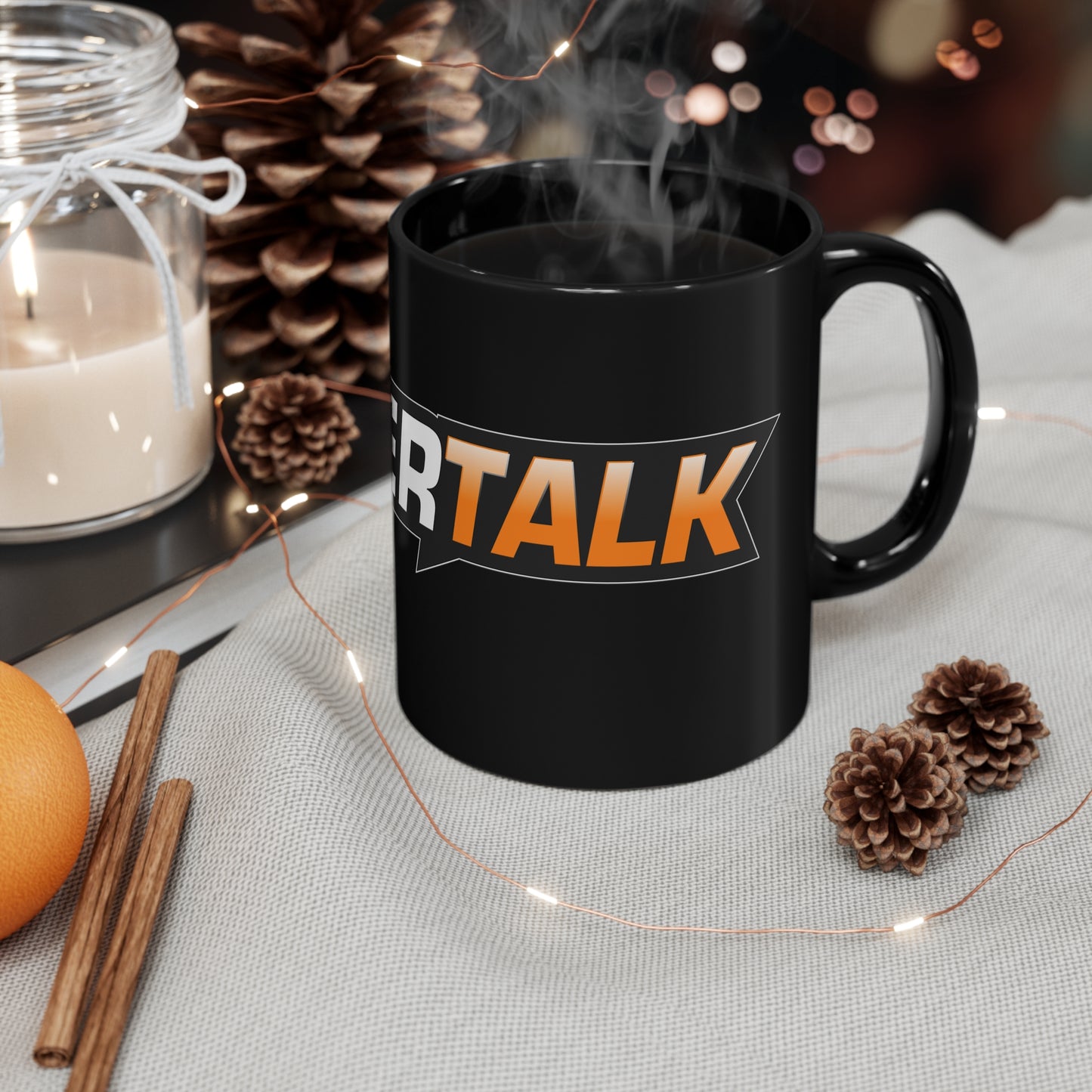 WagerTalk Black Mug, 11oz