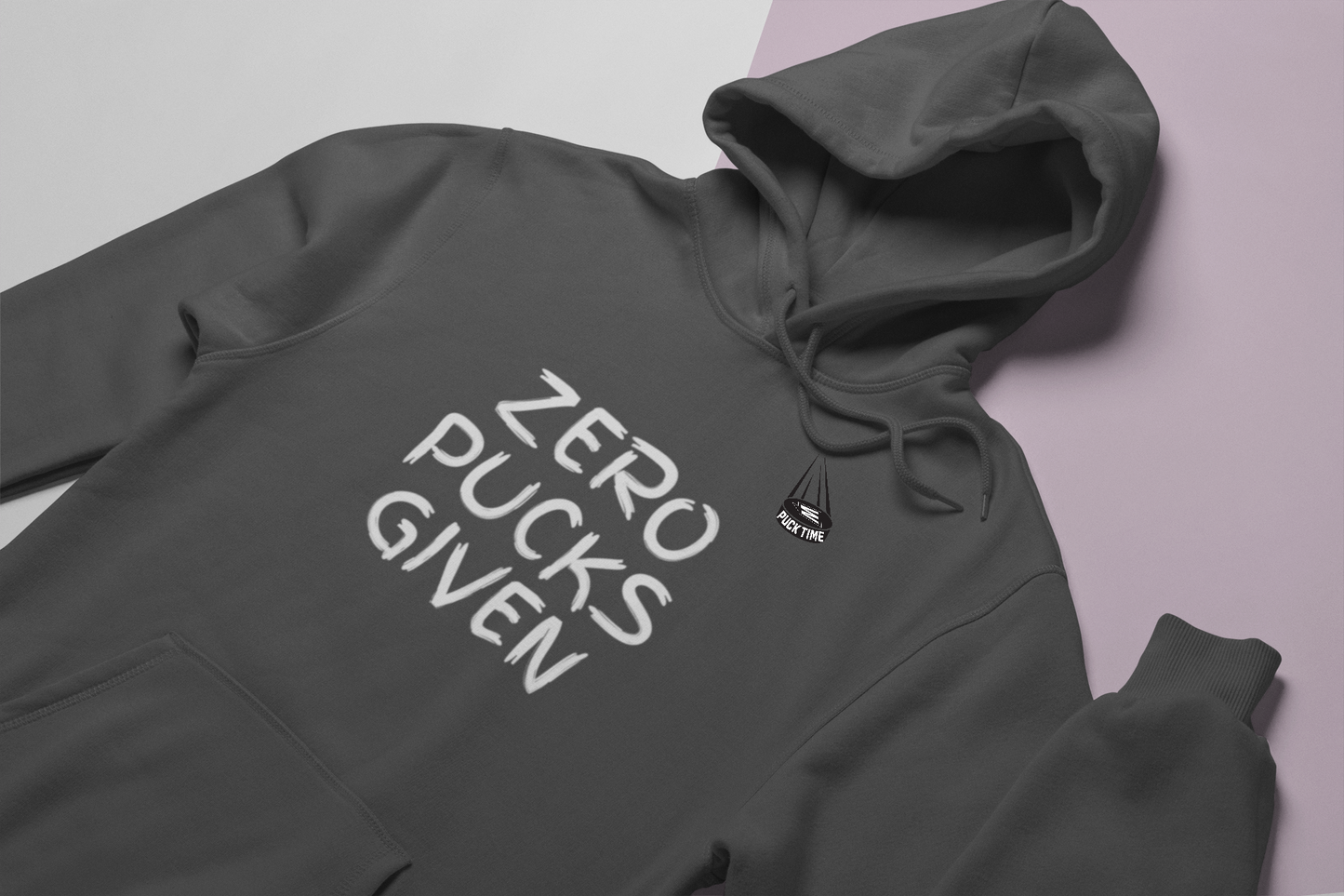 Zero Pucks Given Hoodie